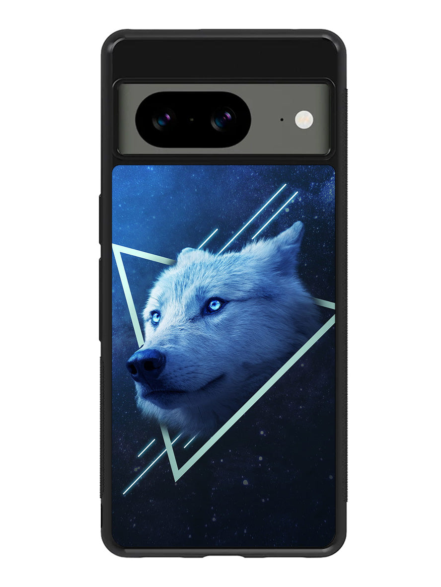 Wolf Astral Animal Art Google Pixel 8A Case QC8674