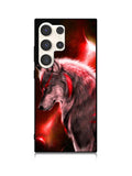 Cool Wolf Red Samsung Galaxy S25 Ultra 5G Case