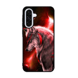 Cool Wolf Red Samsung Galaxy A36 Case OV1244