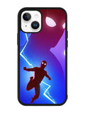 Spiderman lightning Blue iPhone 14 Plus Case QC8651