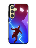 Spiderman lightning Blue Samsung Galaxy S25 Plus 5G , Samsung Galaxy S25+ 5G Case OV8651