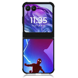 Spiderman lightning Blue Motorola Moto Razr Plus 2024 , Moto Razr+ 2024 Case OV8651
