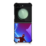 Spiderman lightning Blue Samsung Galaxy Z Flip 6 5G 2024 Case OV8651