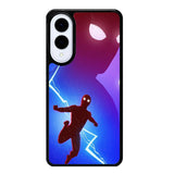 Spiderman lightning Blue Samsung Galaxy S25 Edge 5G Case OV8651