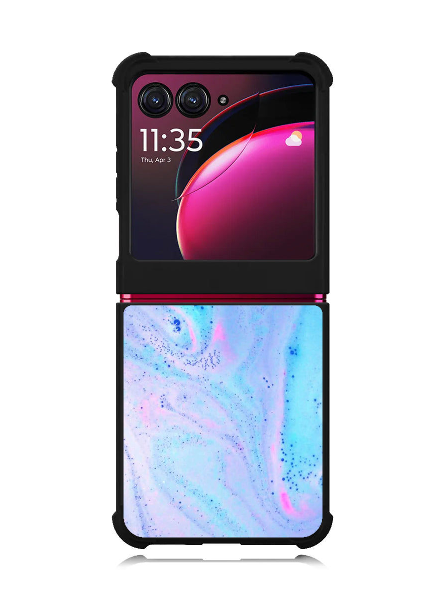Pink backgroundMotorola Moto Razr Plus 2023 , Moto Razr+ 2023 Case OV0055
