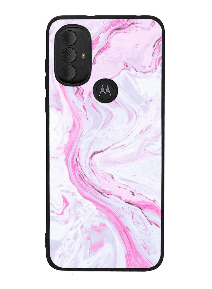 Pink Oil Painting Motorola Moto G Pure 2021 , Moto G Power 2022 Case OV2915