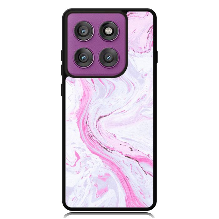Pink Oil Painting Motorola Moto Edge 2025 | Moto Edge 60 Fusion | Moto Edge 60 Pro Case OV2915