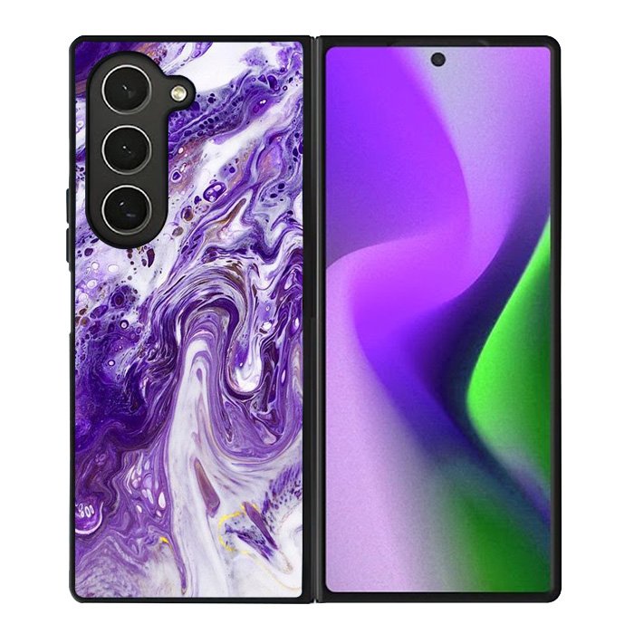 Large Wall Abstract Painting Samsung Galaxy Z Fold 6 5G 2024 Case OV5863