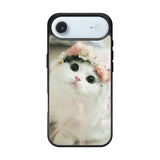White Cat iPhone Air Case QC5735
