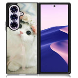 White Cat Samsung Galaxy Z Fold 7 Case OV5735