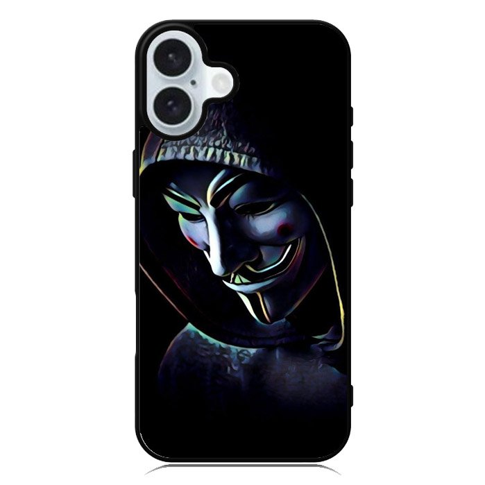 Anonymous iPhone 16 Plus Case QC5994