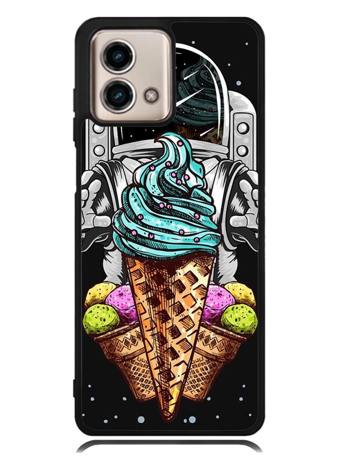 Funny Astronaut Ice Cream Motorola Moto G Stylus 5G 2023 Case OV5916