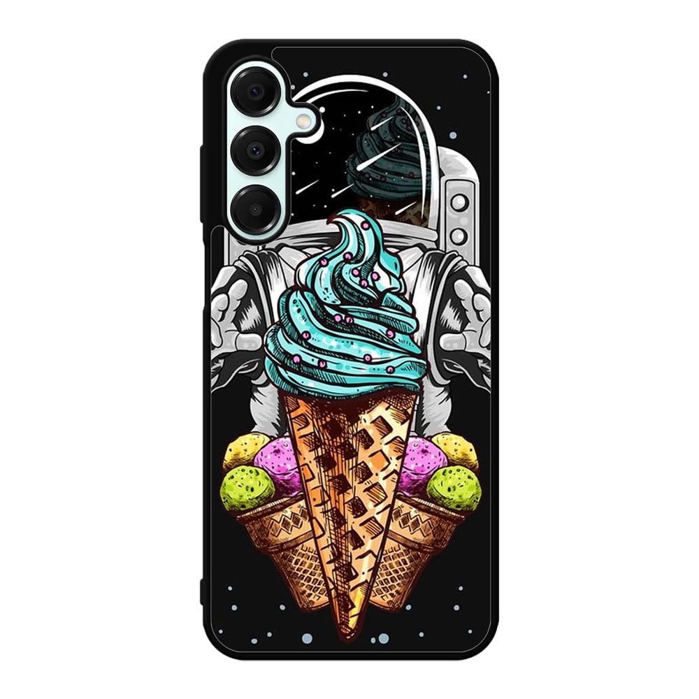 Funny Astronaut Ice Cream Samsung Galaxy A16 Case OV5916
