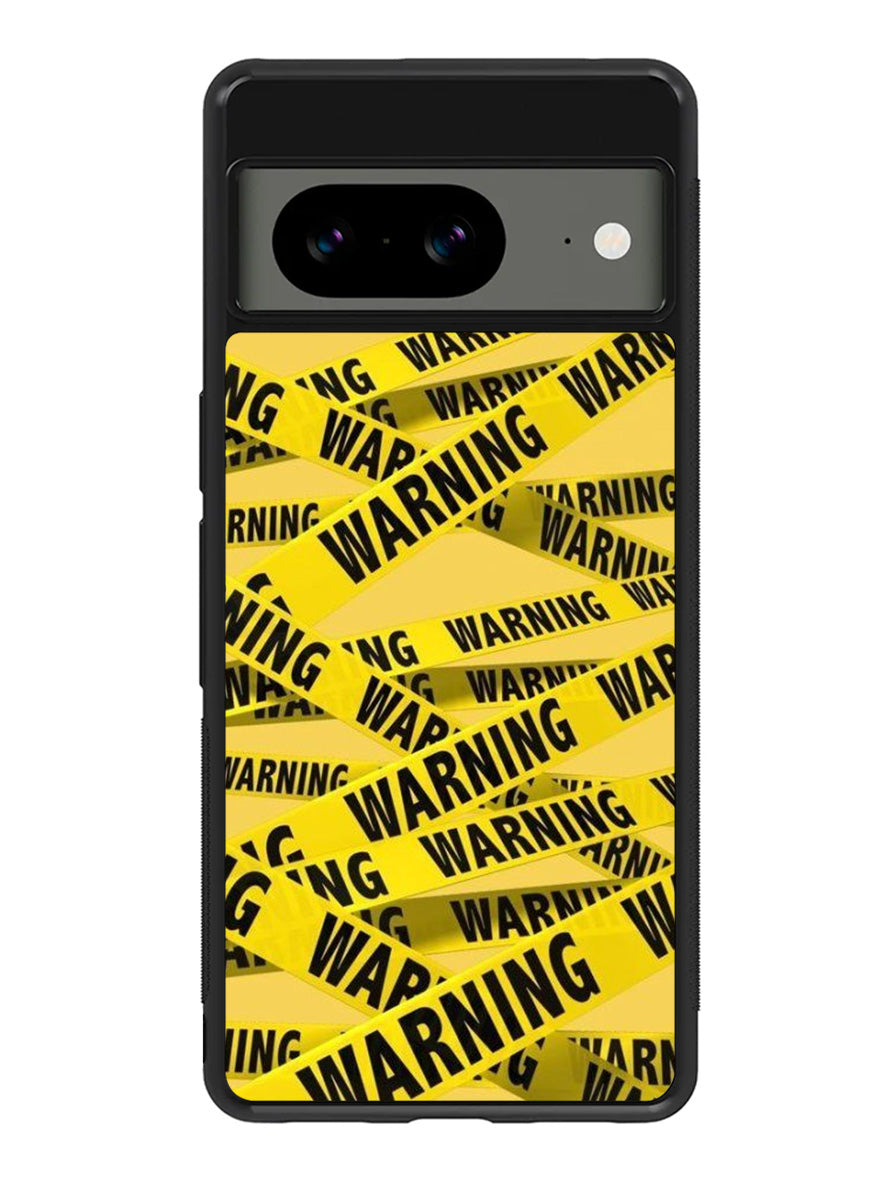 Warning Google Pixel 8 Case QC6138