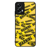 Warning Motorola Moto G Play 2024 Case OV6138