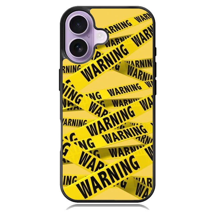 Warning iPhone 17 Case OV6138