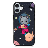 Exploring kitten iPhone 16 Case QC5940