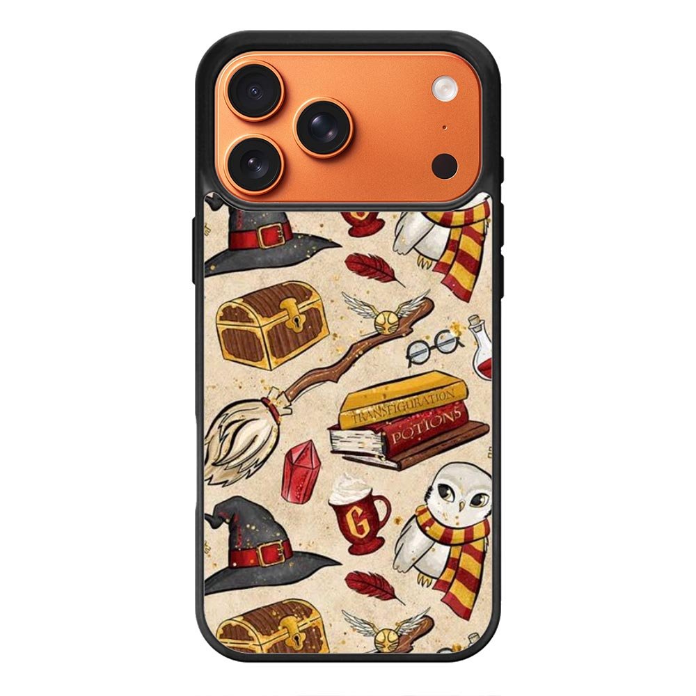 Harry Potter Background iPhone 17 Pro Max Case OV5895