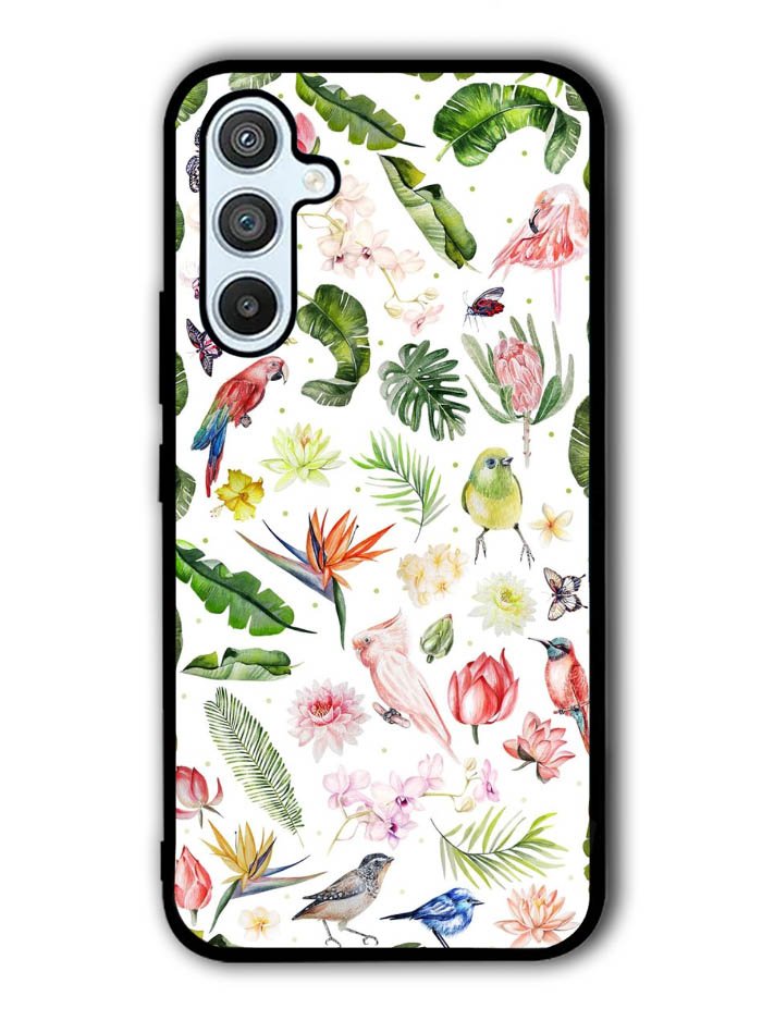 Bird Flowers Samsung Galaxy A54 5G Case OV5979