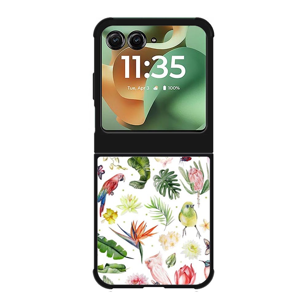 Bird Flowers Motorola Moto RAZR 2025 Case OV5979