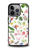 Bird Flowers iPhone 16 Pro Max Case QC5979