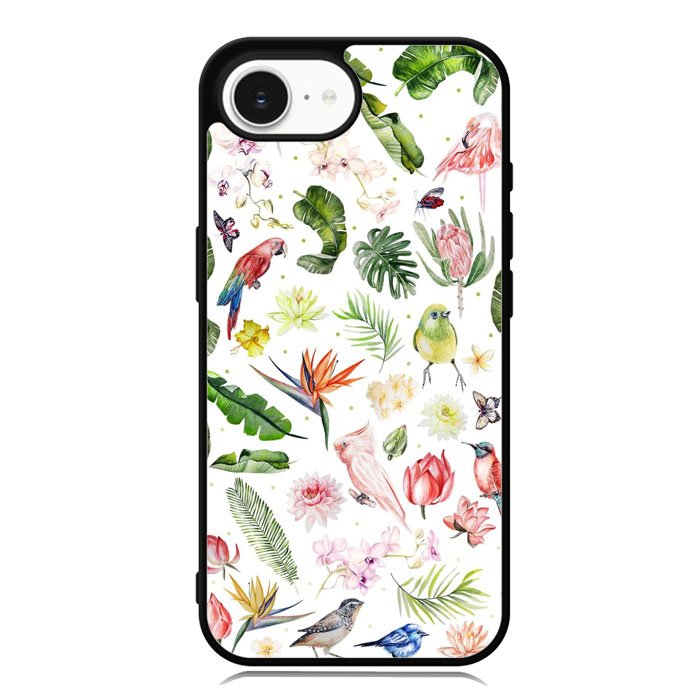 Bird Flowers iPhone 16e Case OV5979
