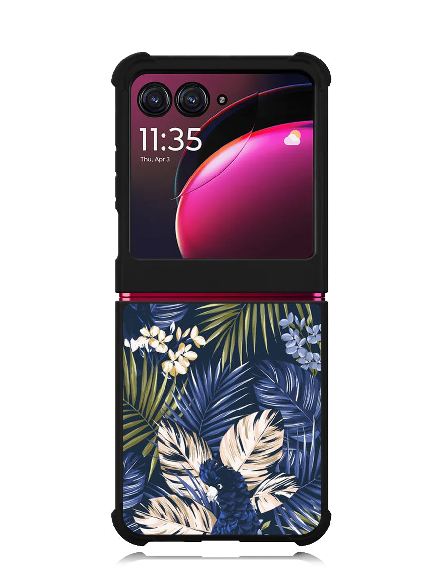 Tropical Navy Motorola Moto Razr Plus 2023 , Moto Razr+ 2023 Case OV5740