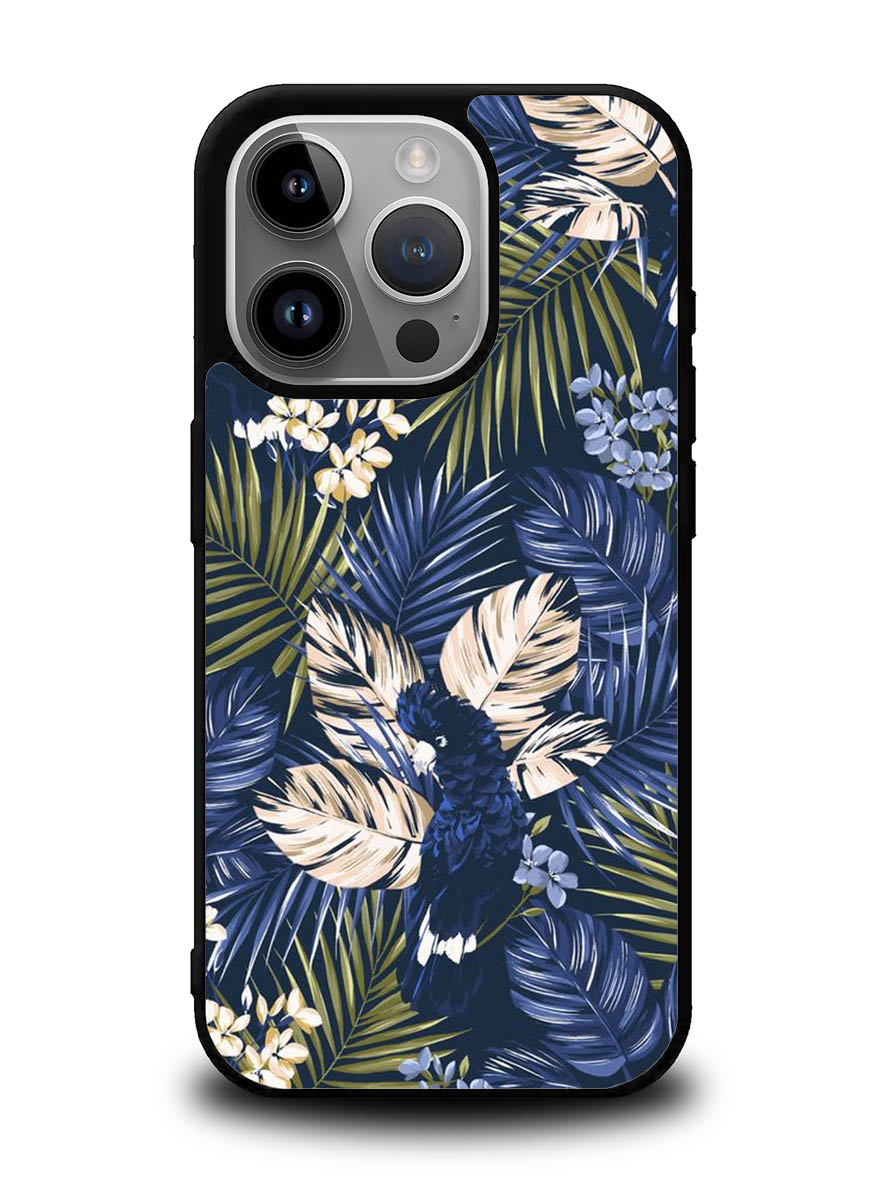 Tropical Navy iPhone 16 Pro Case OV5740