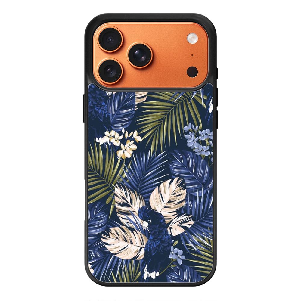 Tropical Navy iPhone 17 Pro Max Case OV5740