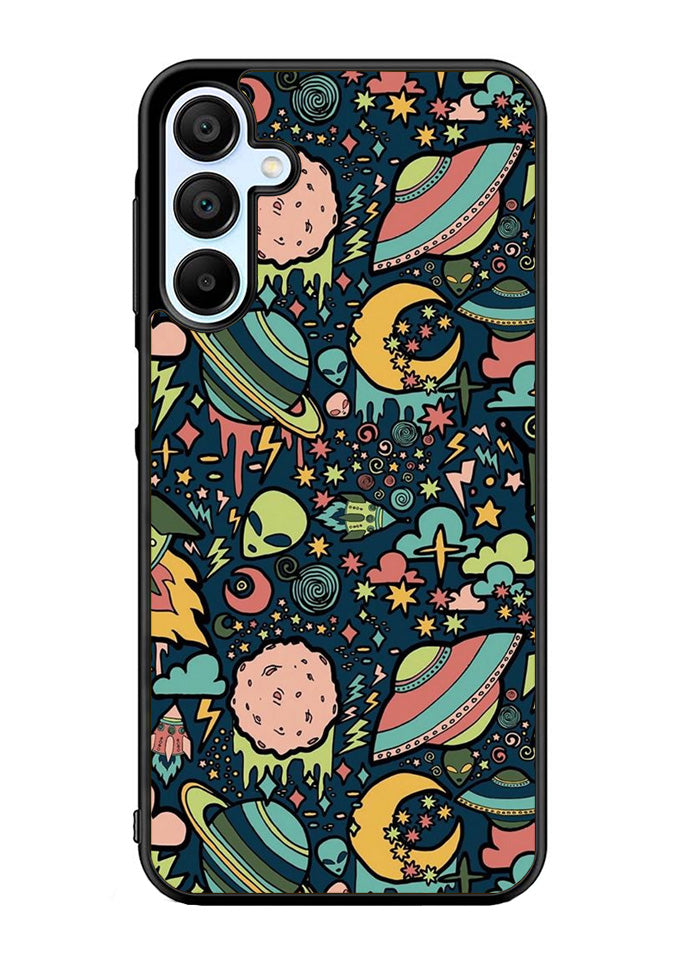 aliens rockets space Samsung Galaxy A15 5G Case OV5999
