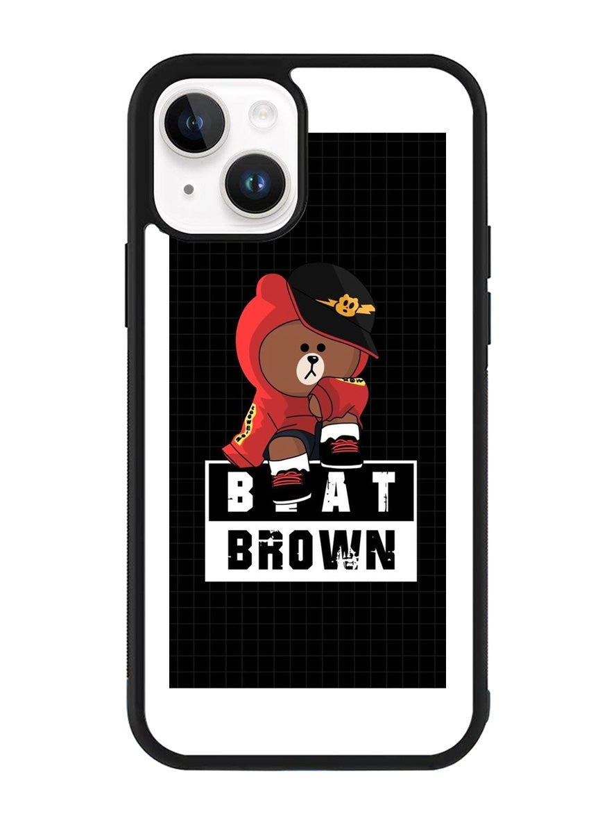Beat Brown iPhone 14 Case QC6032