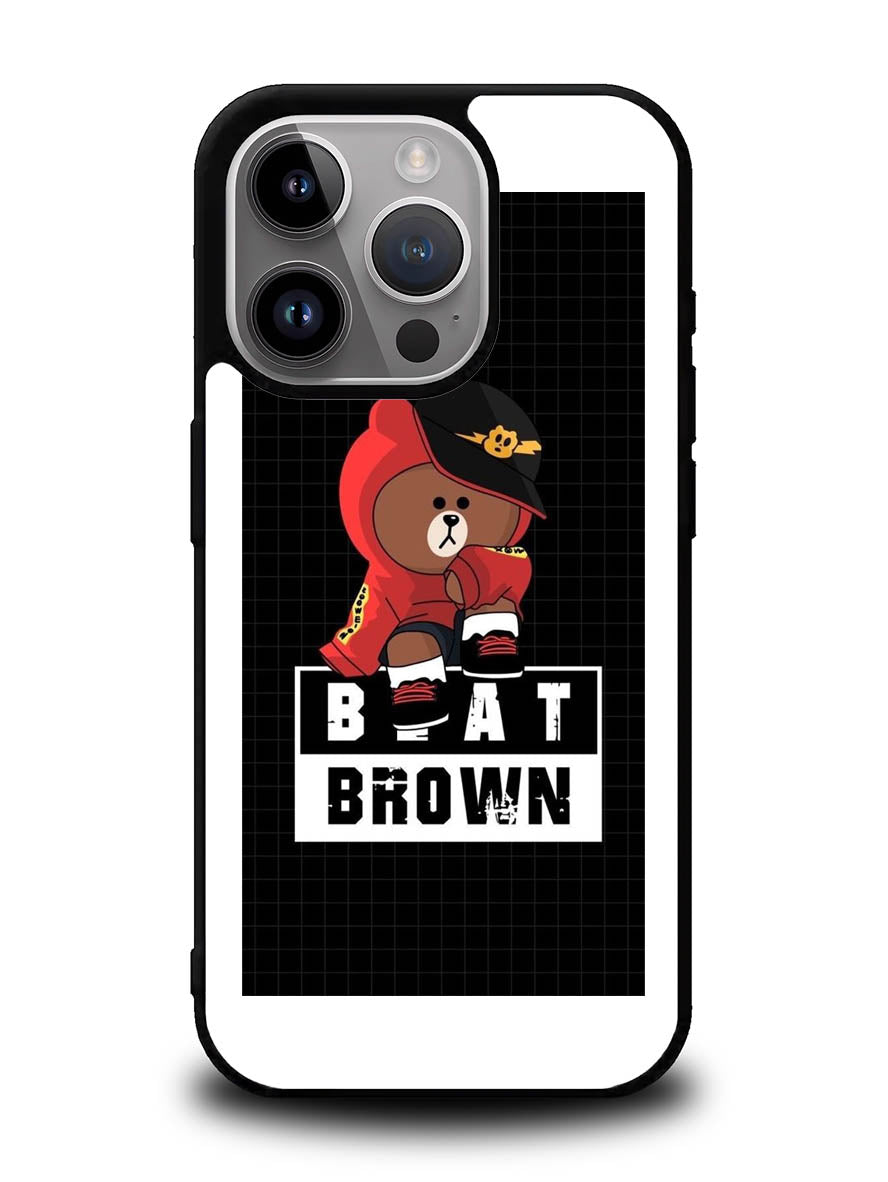 Beat Brown iPhone 15 Pro Case OV6032