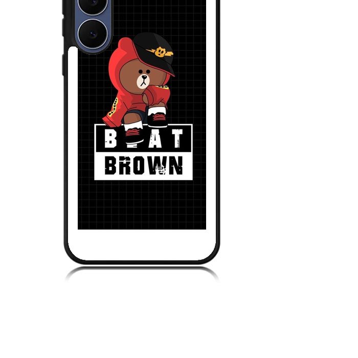 Beat Brown Samsung Galaxy S25 FE Case OV6032