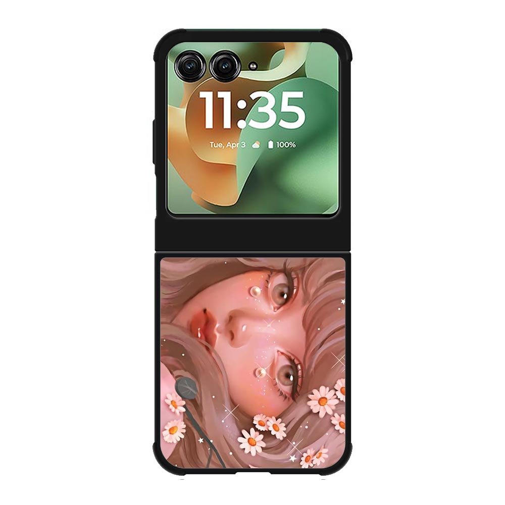 Girl Pink Motorola Moto RAZR 2025 Case OV6072