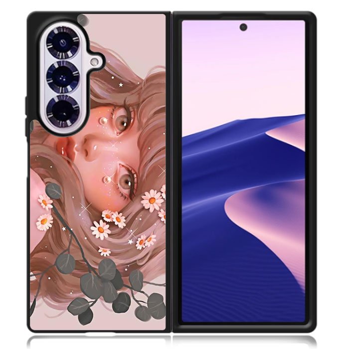 Girl Pink Samsung Galaxy Z Fold 7 Case OV6072
