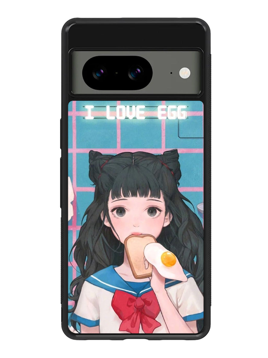 Girl I LOVE EGG Google Pixel 8 Case QC6073