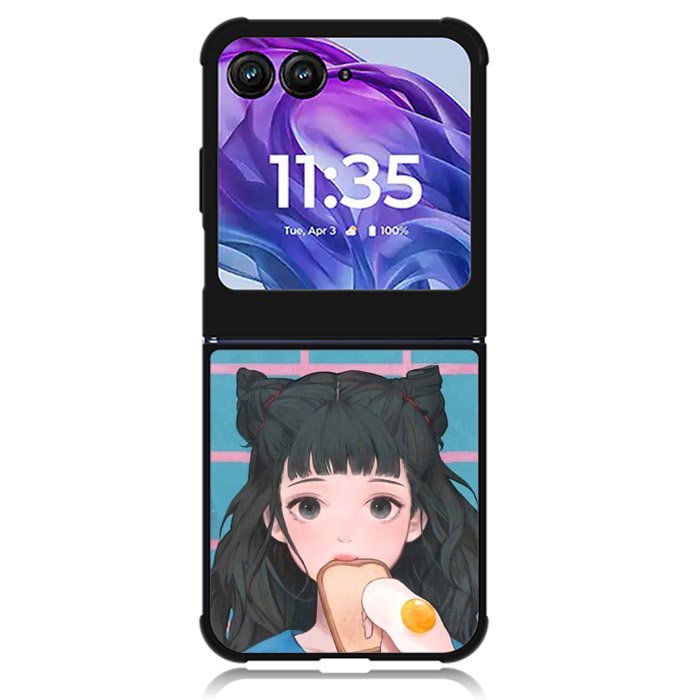 Girl I LOVE EGG Motorola Moto Razr Plus 2024 , Moto Razr+ 2024 Case OV6073