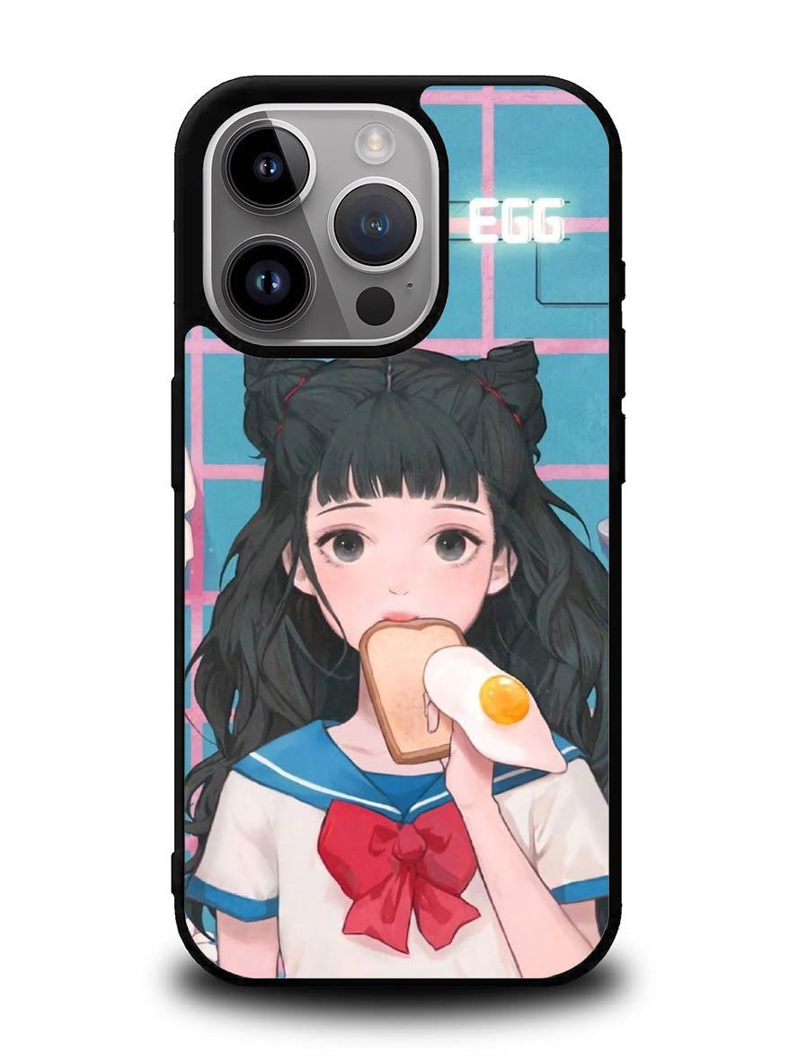 Girl I LOVE EGG iPhone 16 Pro Case OV6073