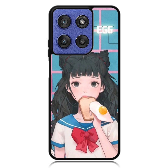 Girl I LOVE EGG Motorola Moto G Stylus 5G 2025 Case OV6073