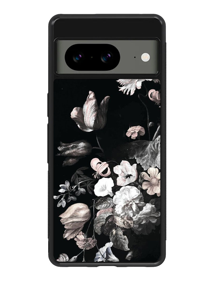 Dark Floral Mural Google Pixel 8 Case QC6010