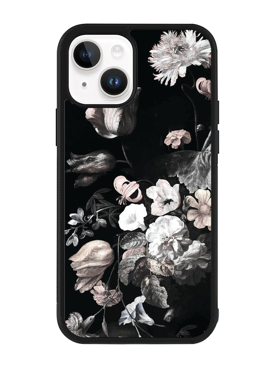 Dark Floral Mural iPhone 15 Plus Case OV6010