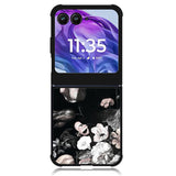 Dark Floral Mural Motorola Moto Razr Plus 2024 , Moto Razr+ 2024 Case OV6010