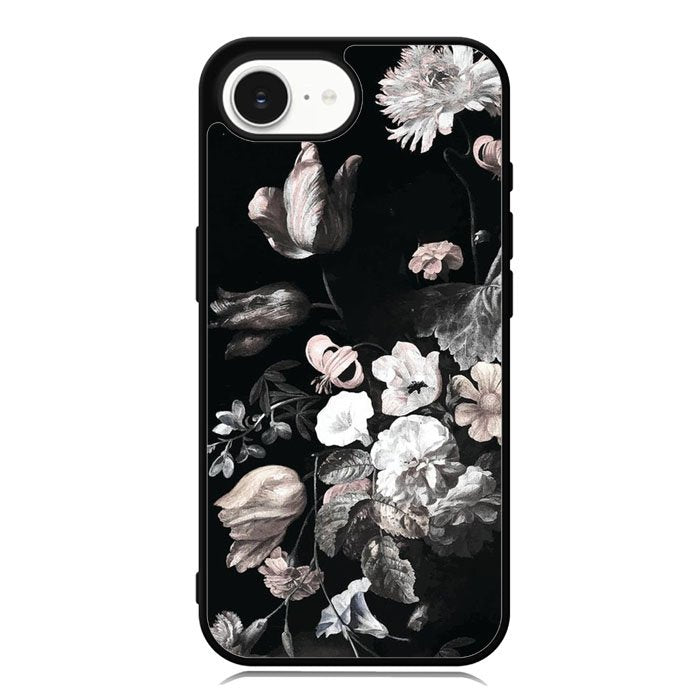 Dark Floral Mural iPhone 16e Case OV6010