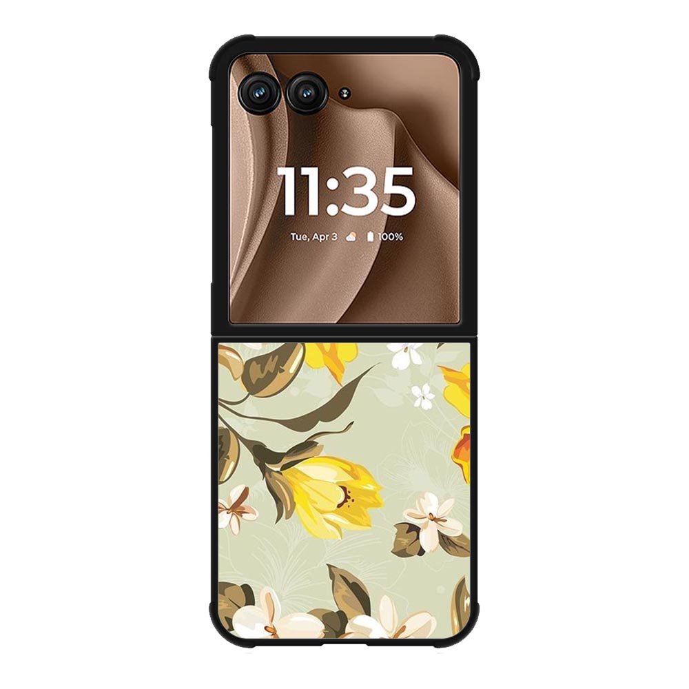 Vintage floral Motorola Moto RAZR Plus 2025 Case OV6044