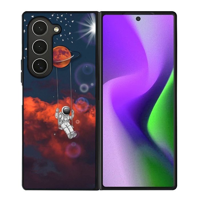 Astrounot Planet Samsung Galaxy Z Fold 6 5G 2024 Case OV3885