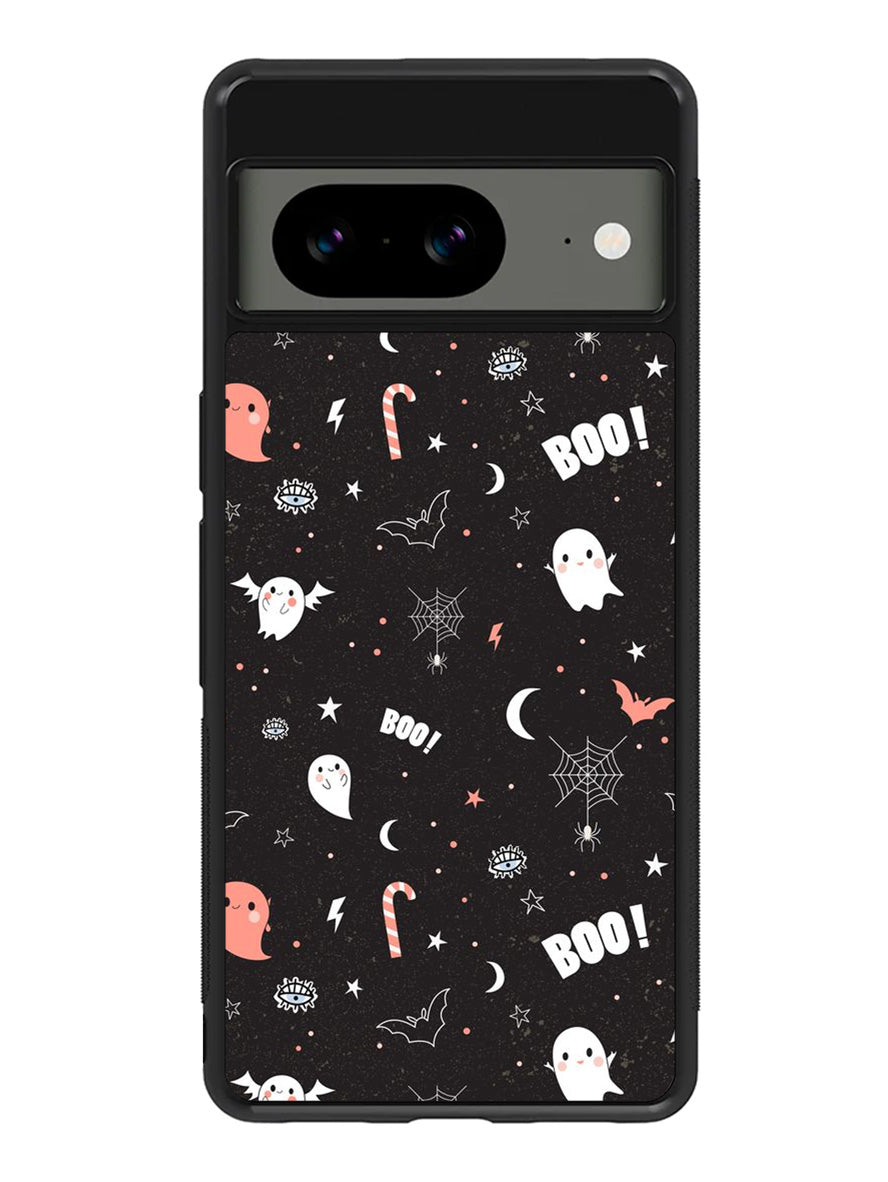 BOO HALLOWEEN Google Pixel 8A Case QC6028