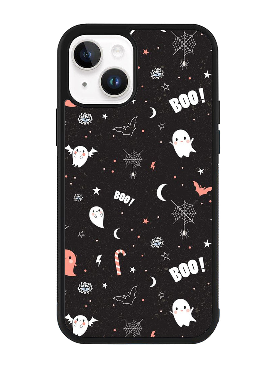 BOO HALLOWEEN iPhone 14 Case QC6028