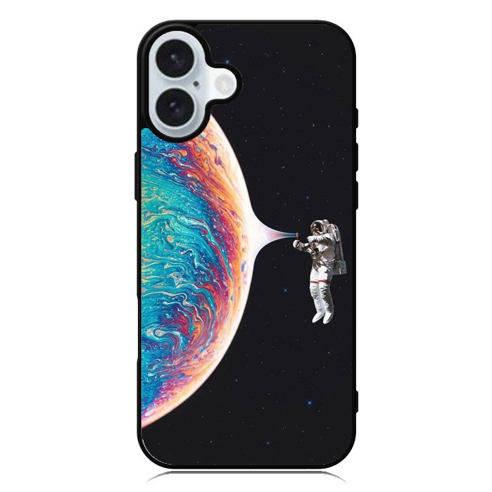 Wallpaper Planet iPhone 16 Plus Case QC2018