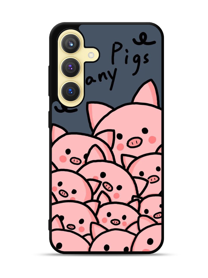 Many Pigs Samsung Galaxy S25 Plus 5G , Samsung Galaxy S25+ 5G Case
