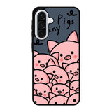 Many Pigs Samsung Galaxy A56 Case OV2055